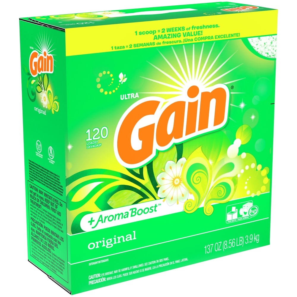 Gain Ultra HEC Original Powder Laundry Detergent 137 oz Shipt