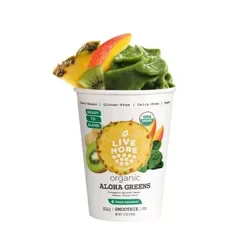 LiveMore Organics Frozen Aloha Greens Smoothie Cup - 7.5 oz