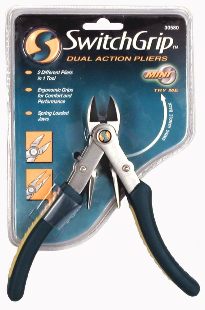 slide 1 of 1, Allied Switchgrip Mini Dual-Jaw Pliers, 1 ct