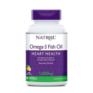 slide 1 of 1, Natrol Omega-3 Fish Oil Dietary Supplement Softgels, 90 ct