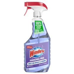 Windex Ammonia-Free Glass & Window Cleaner, Crystal Rain Scent, 23 fl oz
