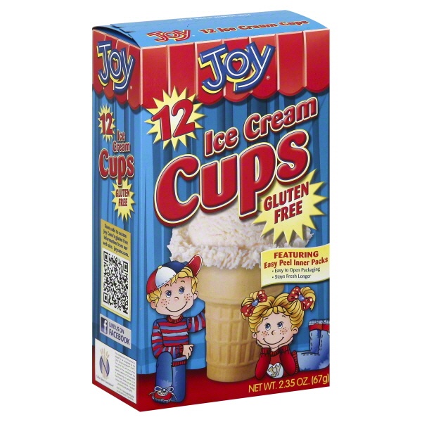 slide 1 of 4, Joy Gluten Free Ice Cream Cups, 12 ct