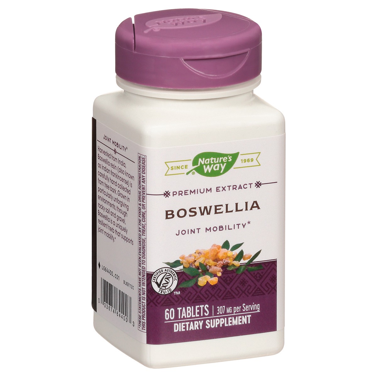 slide 8 of 9, Nature's Way Boswellia Joint Mobility Dietary Supplement, 60 ct