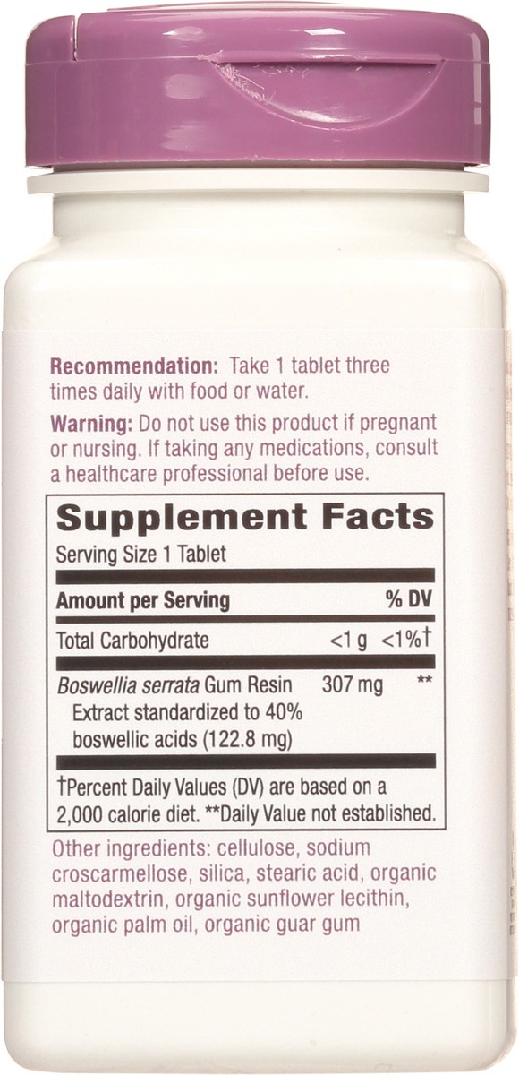 slide 5 of 9, Nature's Way Boswellia Joint Mobility Dietary Supplement, 60 ct