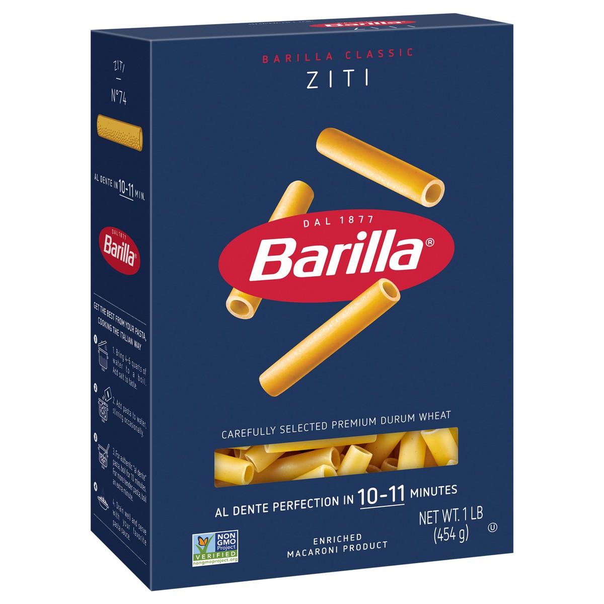 slide 2 of 9, Barilla Ziti Pasta, 16 oz