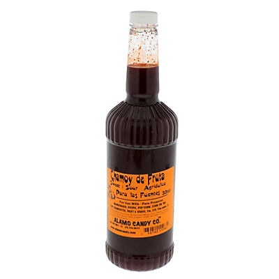slide 1 of 1, Alamo Candy Co. Hamoy De Fruta Long Neck, 32 oz