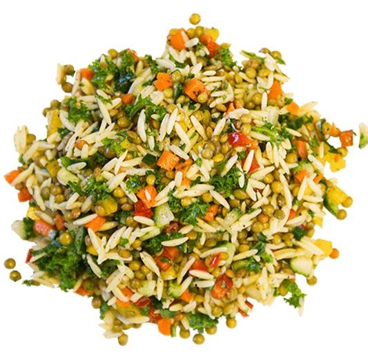 slide 1 of 1, Zerbos - Gabbys Garden Orzo Lentil With Kale, per lb