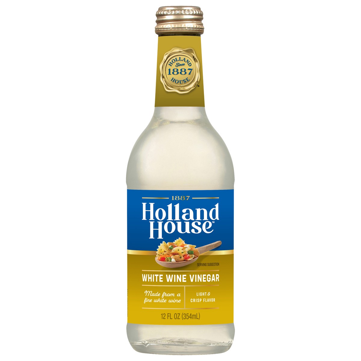 slide 1 of 2, Holland House White Wine Vinegar 12 fl oz, 12 oz