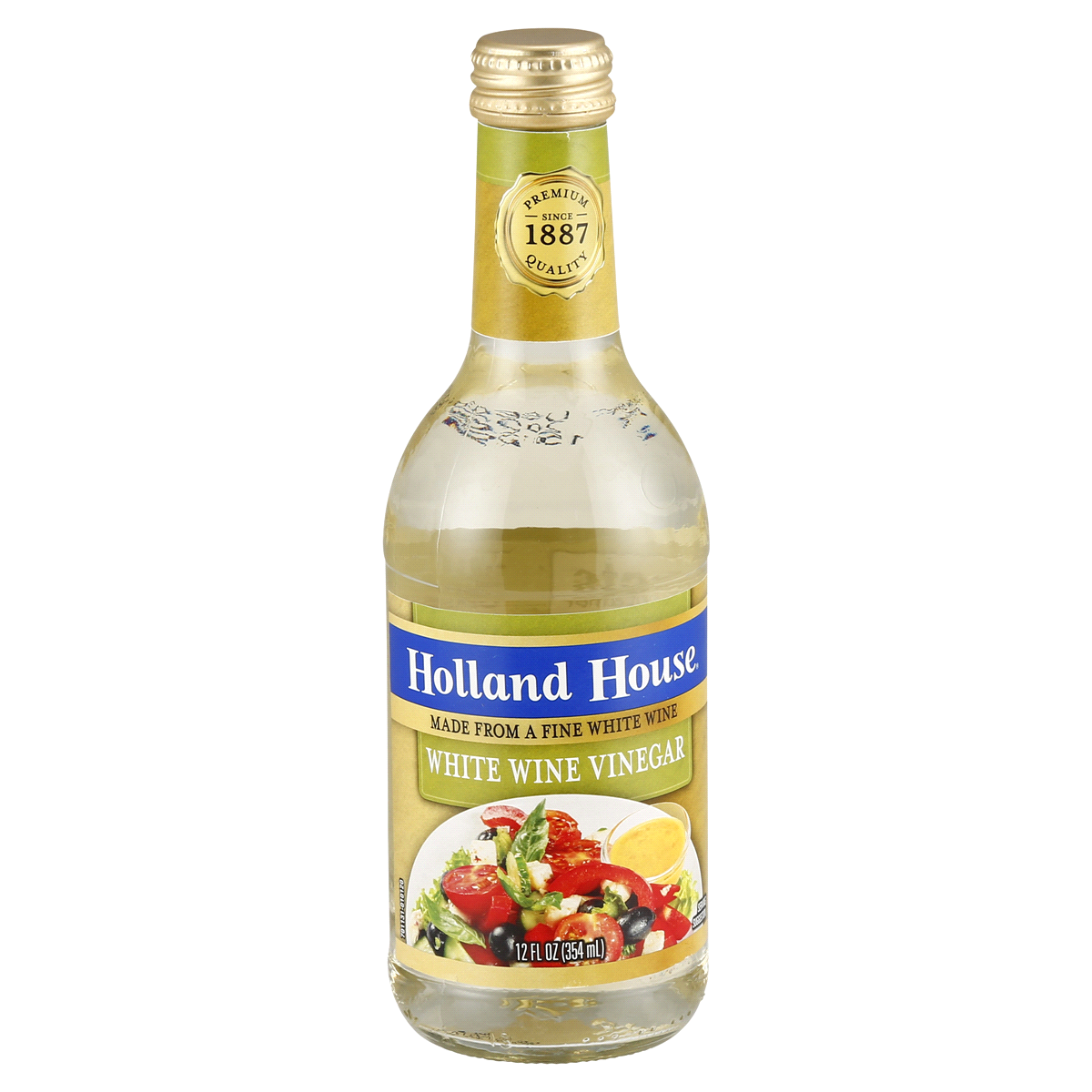 slide 1 of 1, Holland House White Wine Vinegar, 12 oz