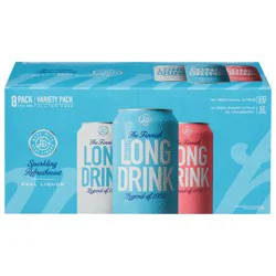 The Finnish Long Drink Traditional Citrus/Zero Sugar Citrus/Cranberry Gin Variety Pack 8 - 12 fl oz Cans