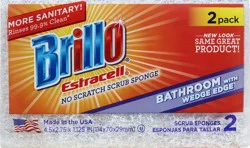 Brillo Wedge Estracell Scrub Spnge