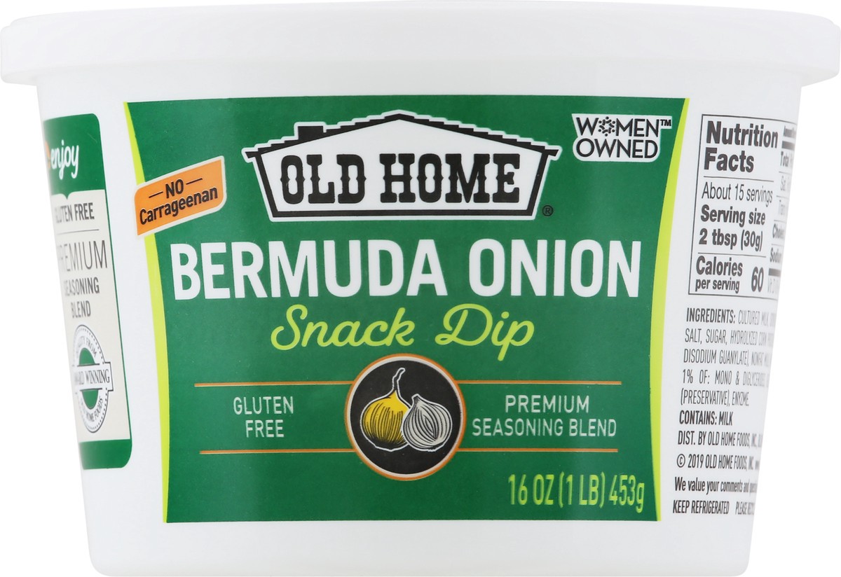 slide 6 of 9, Old Home Bermuda Onion Dip, 16 oz