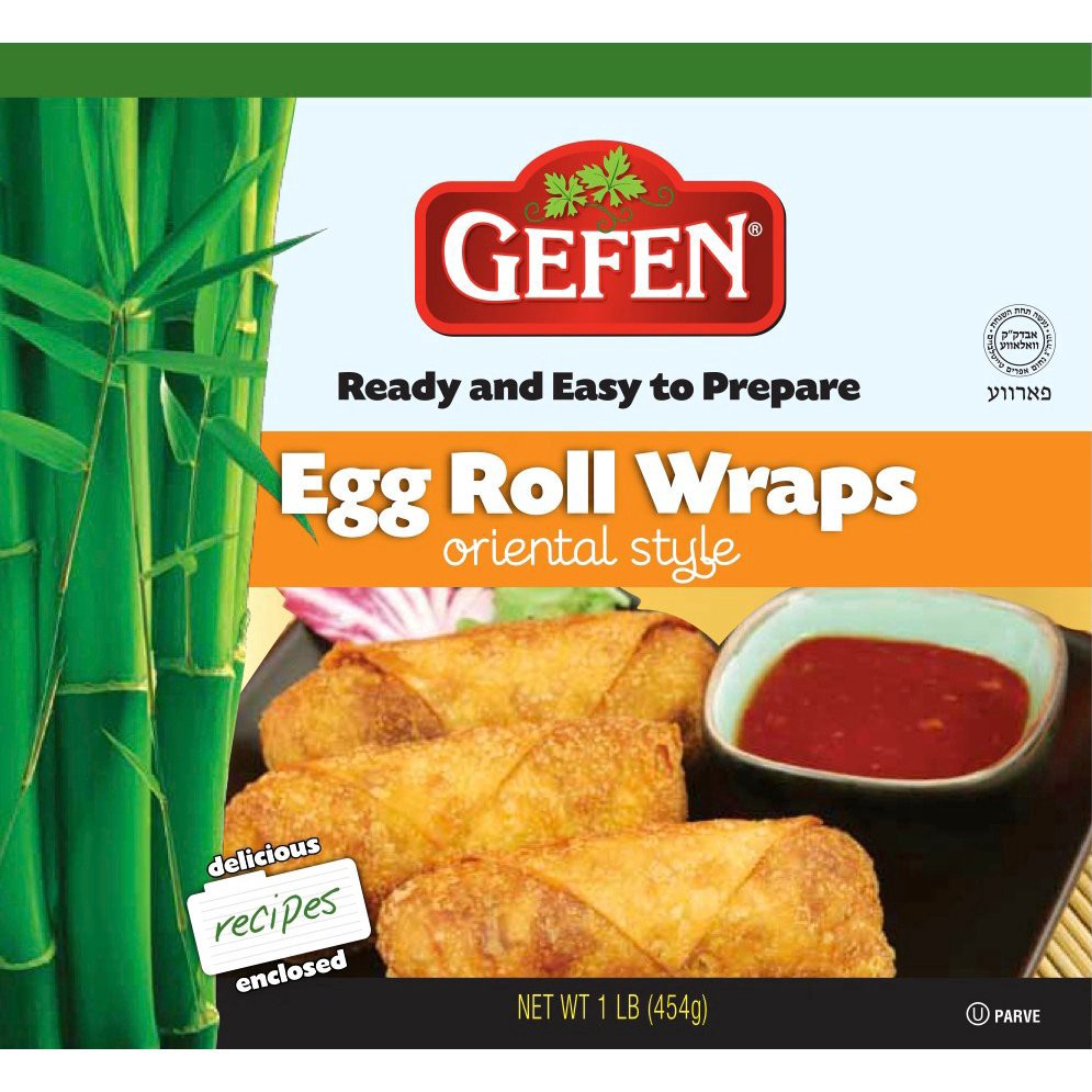 slide 1 of 1, Gefen Egg Roll Wraps, 16 oz