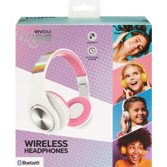 slide 1 of 1, Ivibe Bluetooth Headphones-G, 1 ct