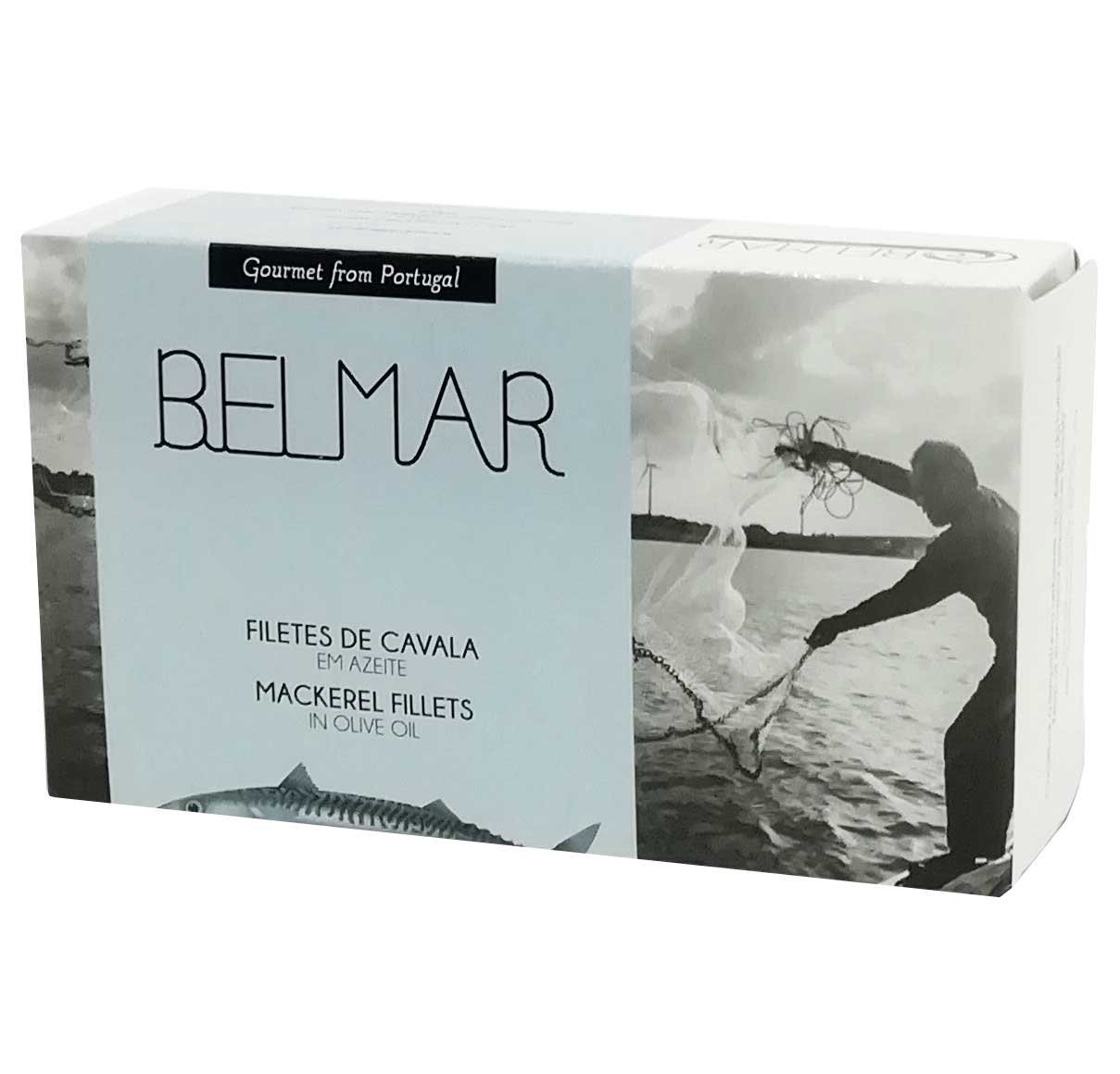 slide 1 of 1, Belmar Small Mackerels In Olive Oil, 4.23 oz