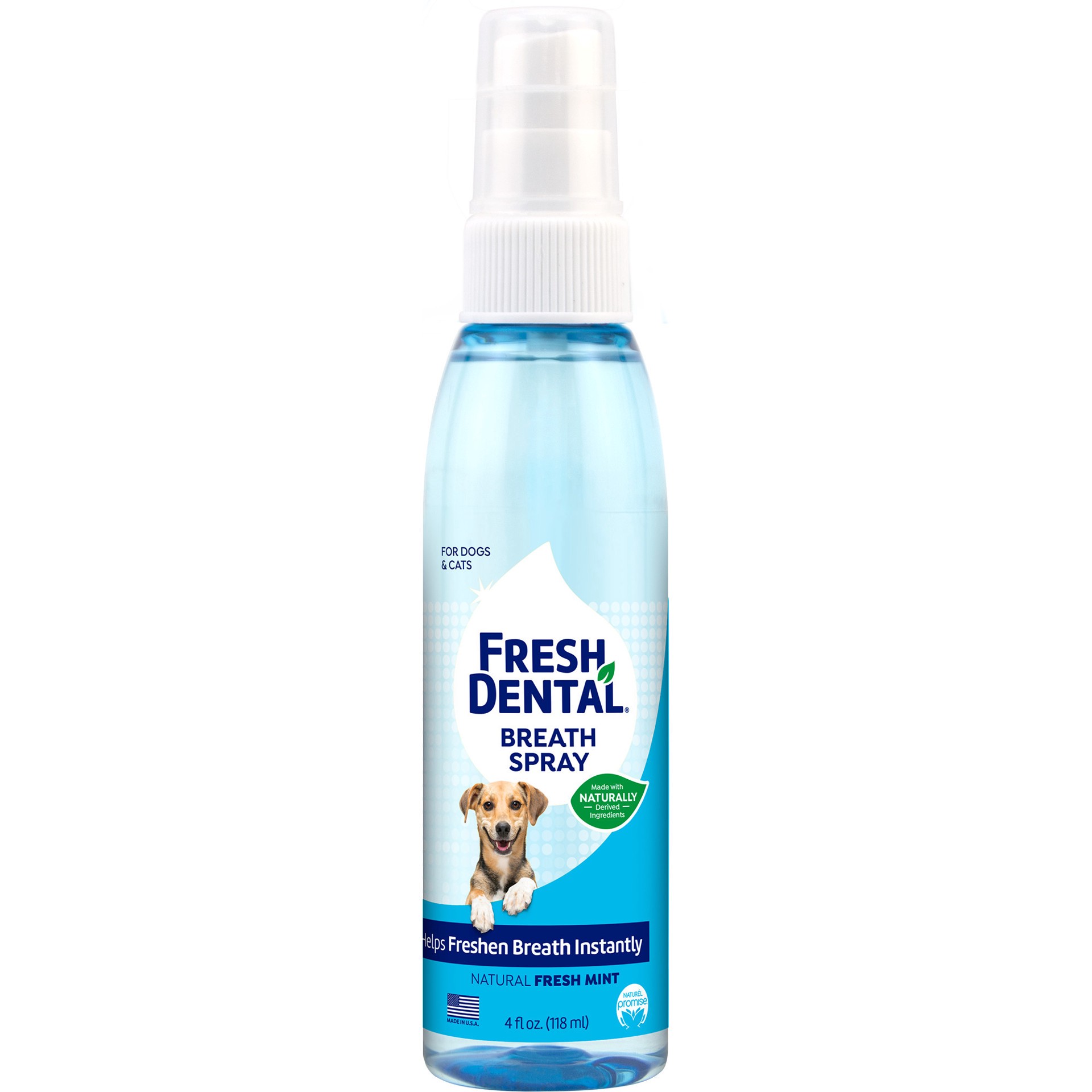 slide 1 of 3, Naturel Promise Fresh Dental Oral Care Spray for Pets, 4oz, 4 oz