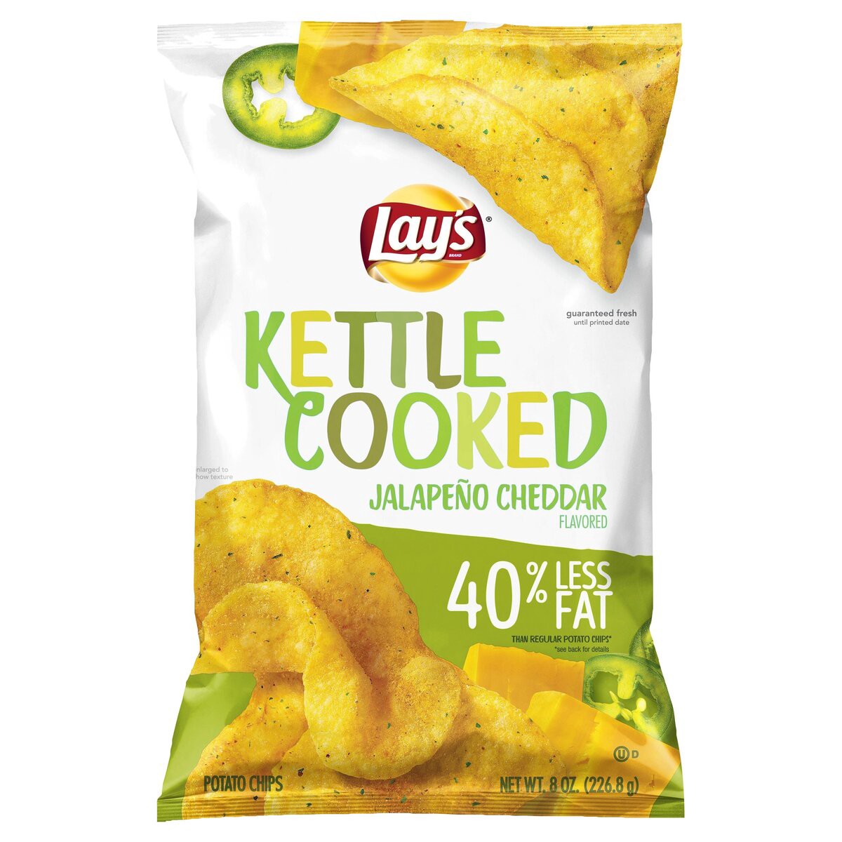 slide 2 of 6, Lay's Potato Chips, 8 oz