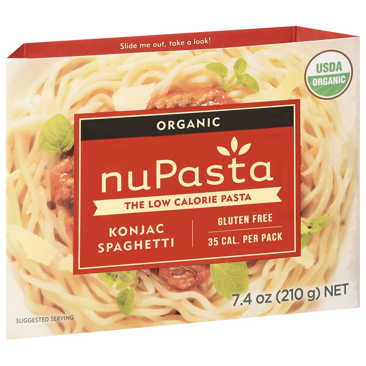 slide 5 of 9, NuPasta Organic Konjac Spaghetti, 7.4 oz