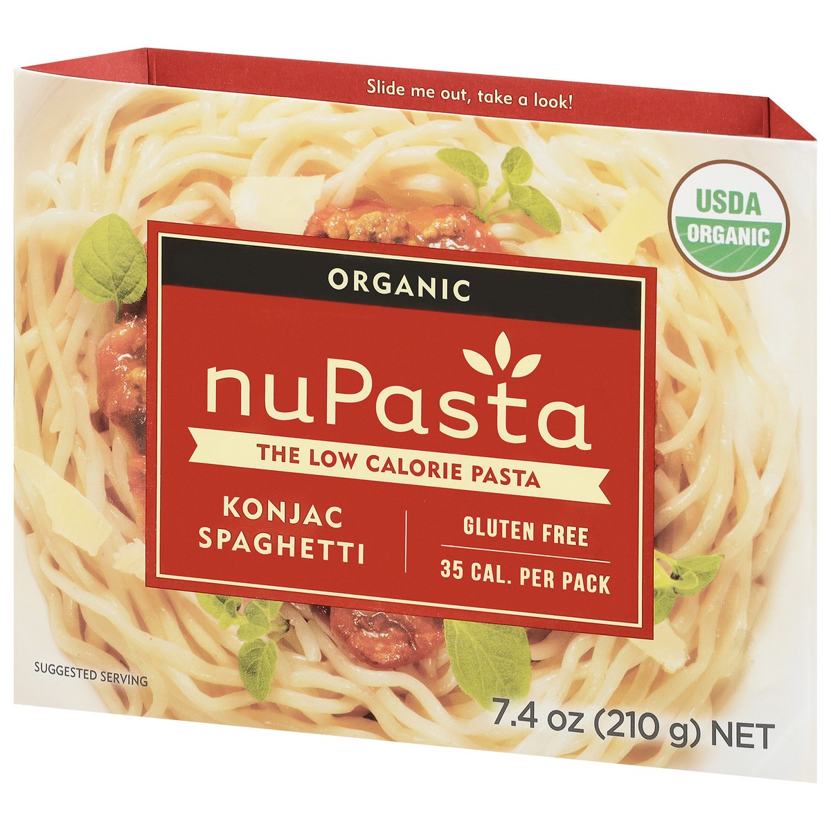 slide 7 of 9, NuPasta Organic Konjac Spaghetti, 7.4 oz