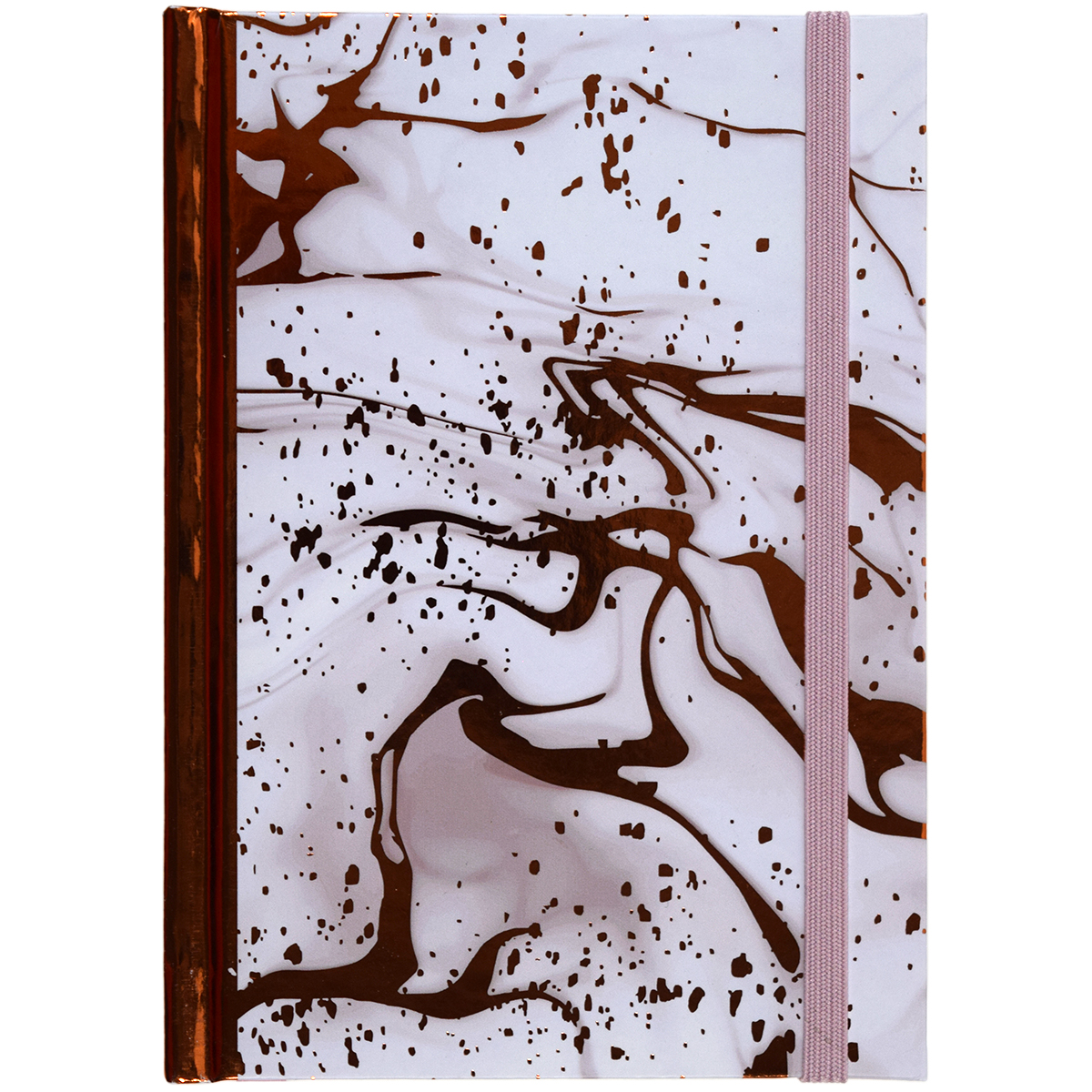 slide 1 of 1, Top Flight TOPFLIGHT COPPER MARBLE PETITE SM JOURNAL, SM