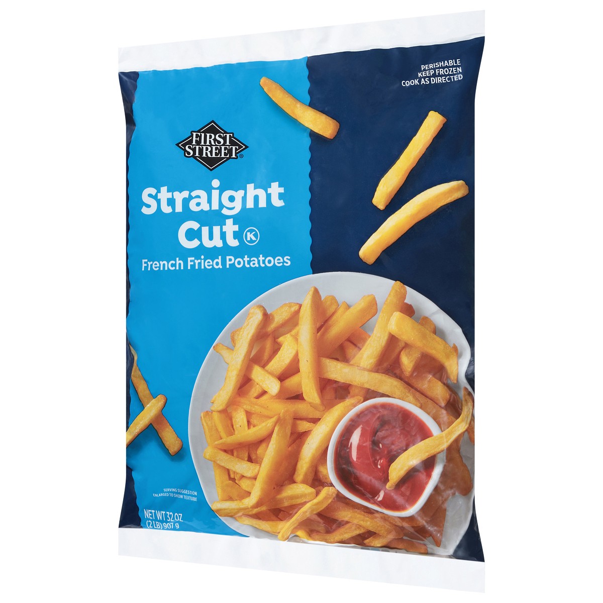 slide 2 of 4, First Street Straight Cut Ff, 32 oz