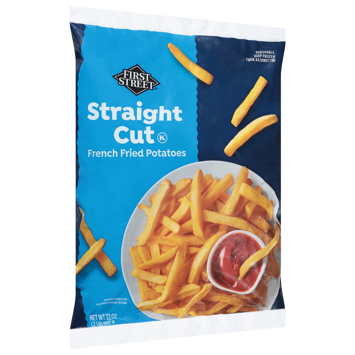 slide 4 of 4, First Street Straight Cut Ff, 32 oz