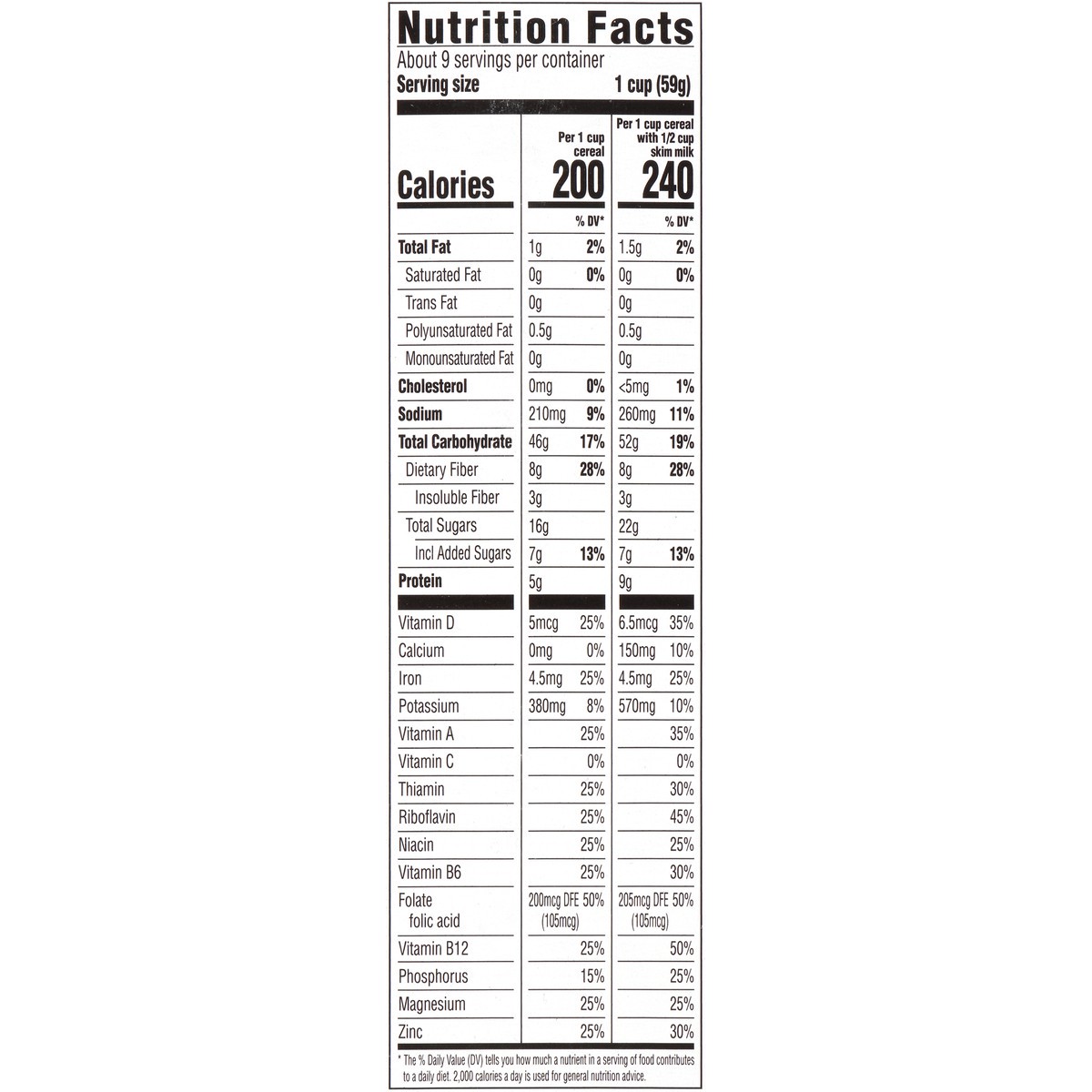 slide 5 of 10, Food Club Raisin Bran Cereal, 18.69 oz