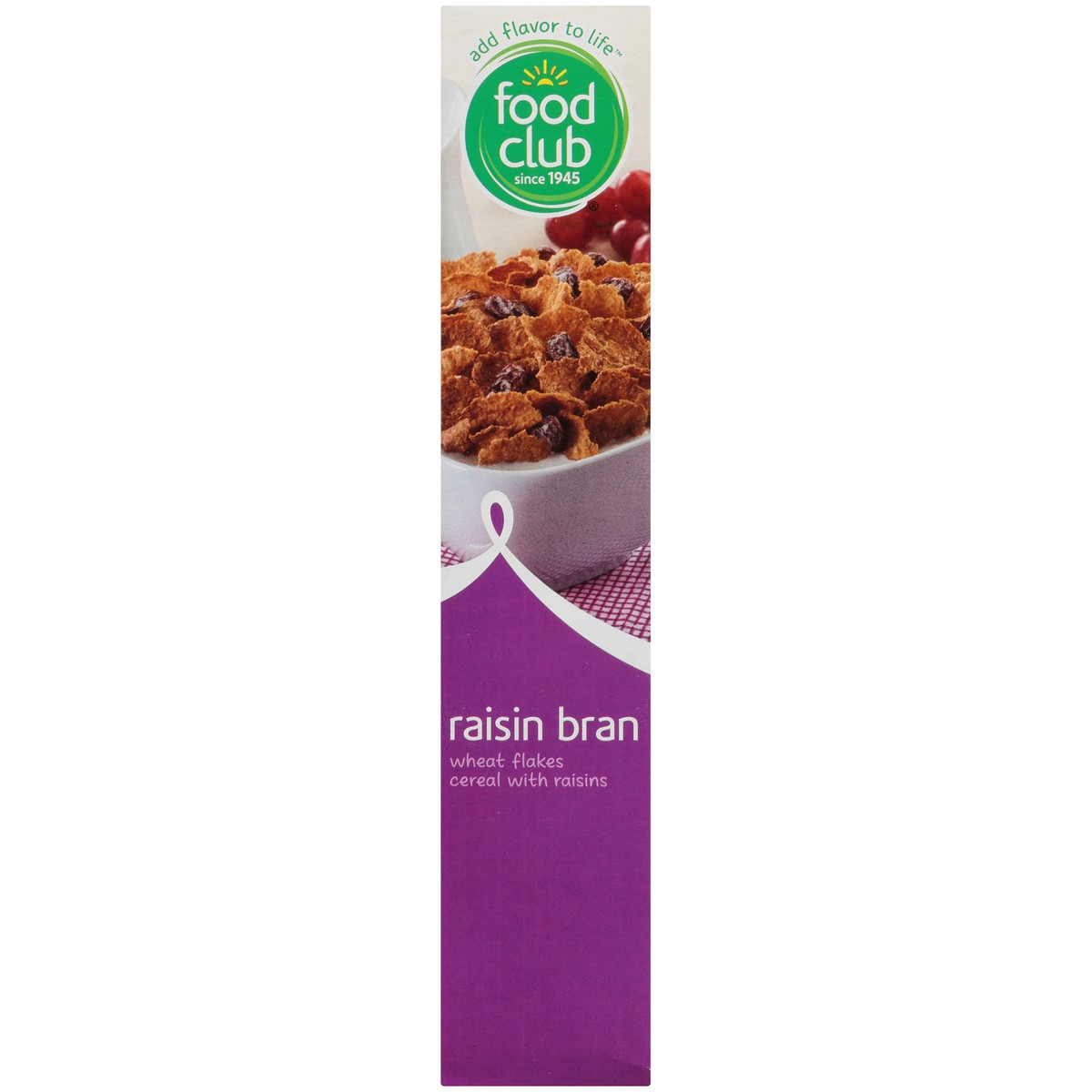 slide 7 of 10, Food Club Raisin Bran Cereal, 18.69 oz