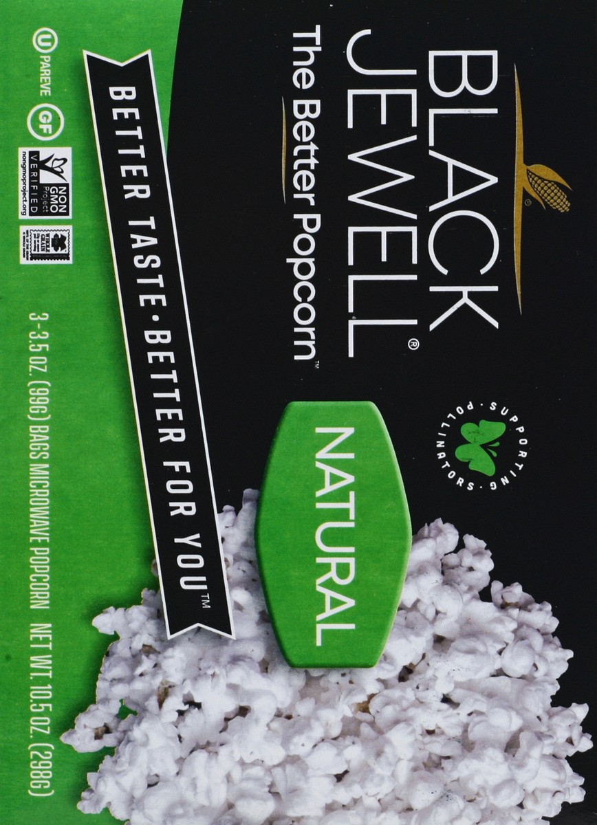 slide 5 of 11, Black Jewell Natural Microwave Popcorn, 3 ct