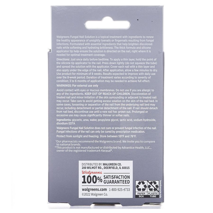 slide 3 of 5, Walgreens Fungal Nail Solution, 0.34 fl oz