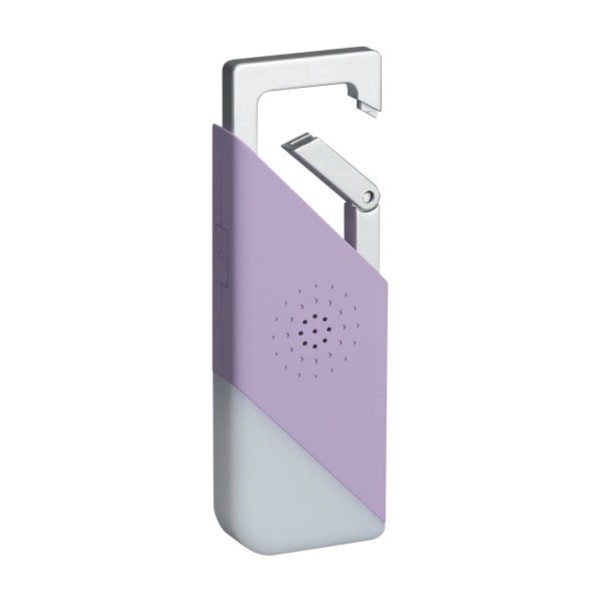slide 3 of 4, Sabre 2-In-1 Personal Alarm With Sos Button And Led Light, Lavender, Pa-100-Lv, 1 ct