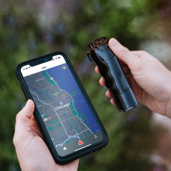 slide 7 of 10, Sabre Smart Pepper Spray, 1-5/8""H X 1-1/2""W X 4-5/16""D, Black, 1 ct