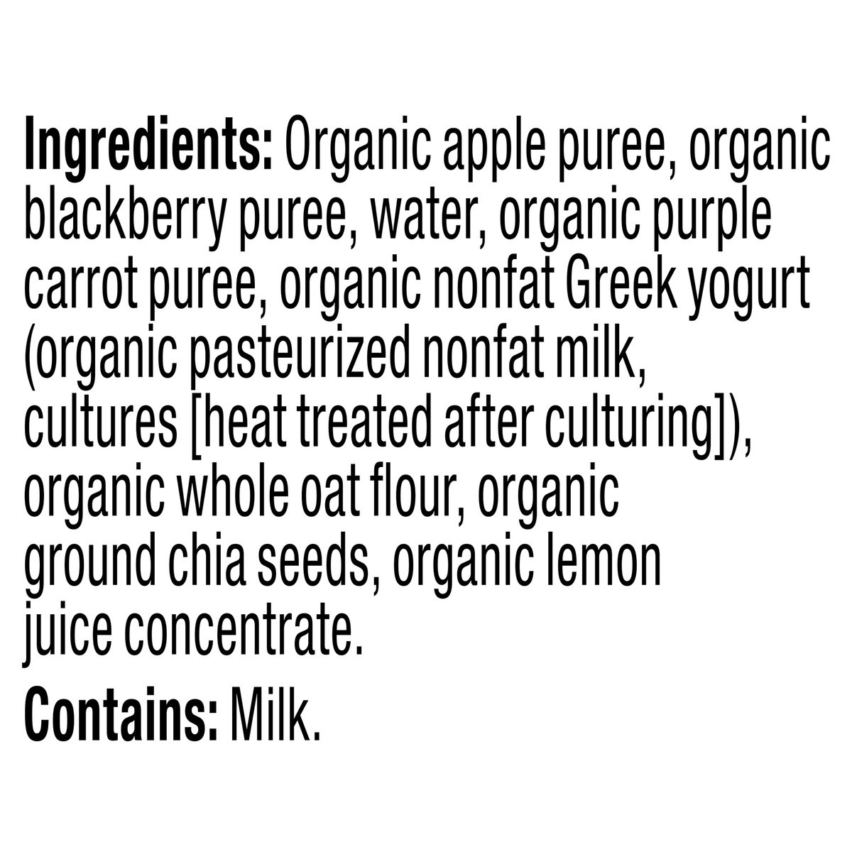 slide 11 of 13, Plum Organics Mighty Morning 4 Apple, Blackberry, Purple Carrot, Greek Yogurt + Oat 4oz Pouch, 4 oz