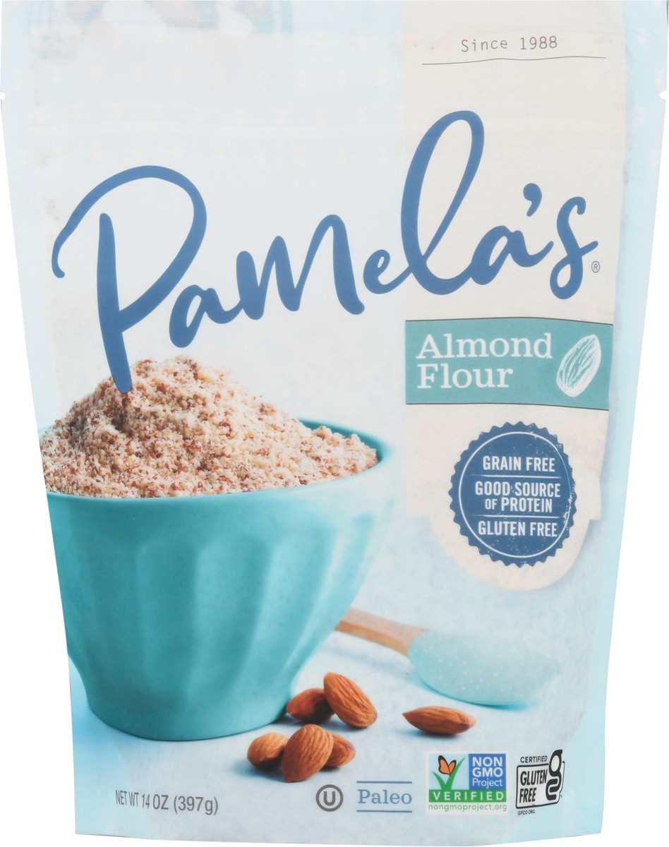 slide 3 of 13, Pamela's Finely Ground Almond Flour, 14 oz