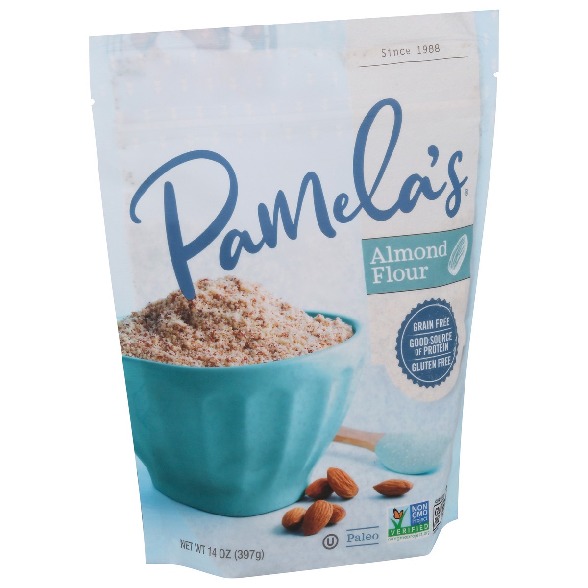 slide 10 of 13, Pamela's Finely Ground Almond Flour, 14 oz