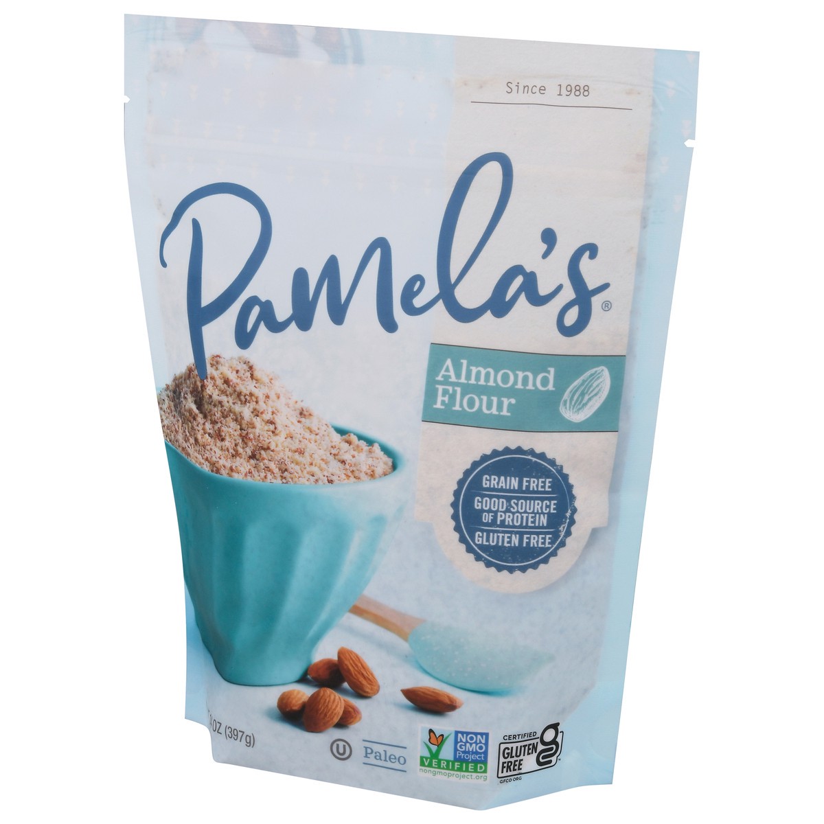 slide 11 of 13, Pamela's Finely Ground Almond Flour, 14 oz