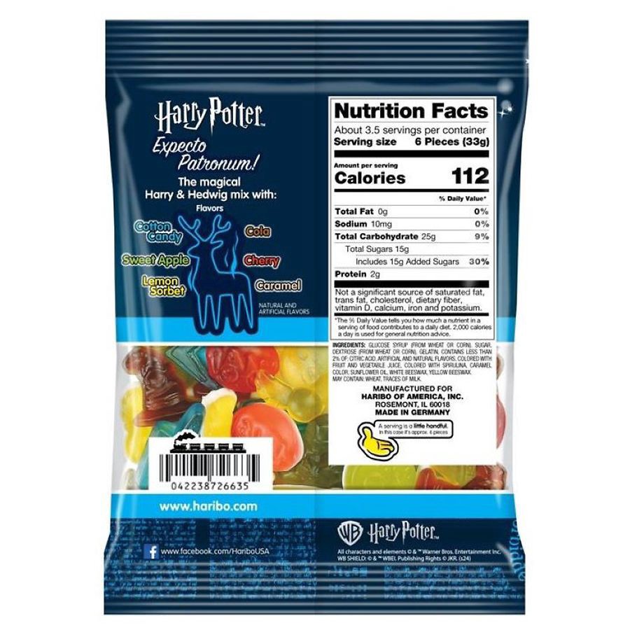 slide 2 of 2, Haribo Harry Potter, 4 oz