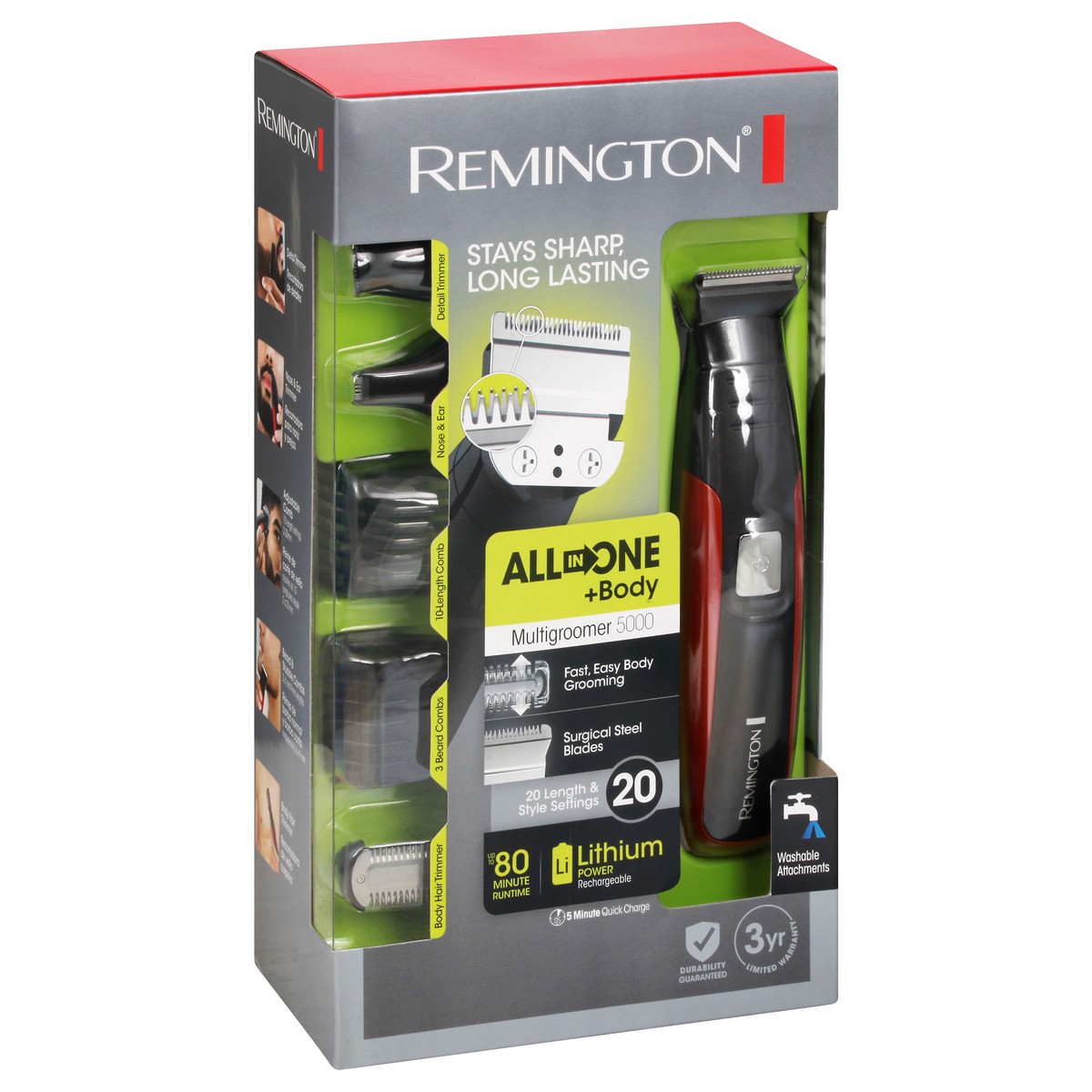 slide 4 of 8, Remington Multigroomer Trimmer 1 ea, 1 ct