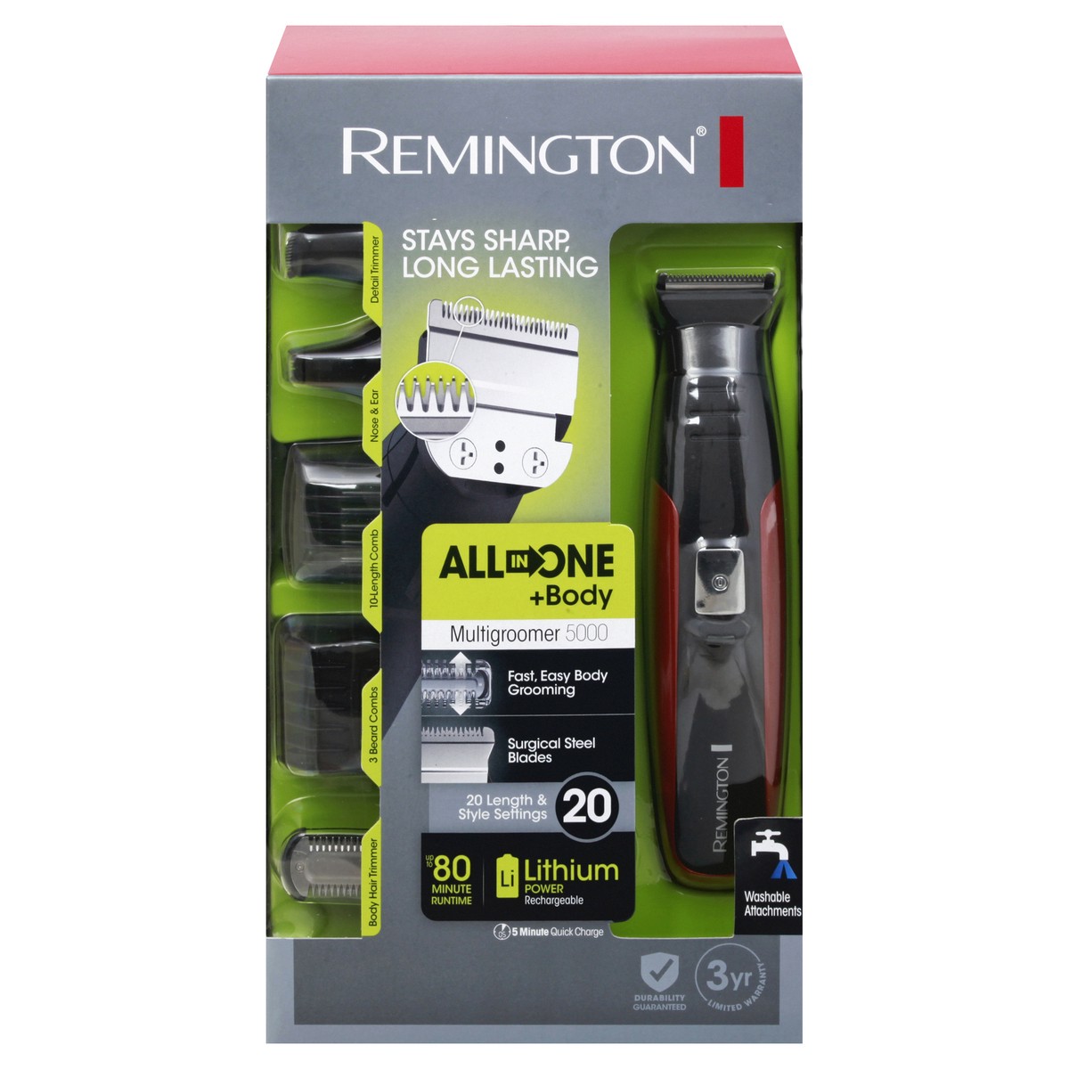 slide 1 of 8, Remington Multigroomer Trimmer 1 ea, 1 ct