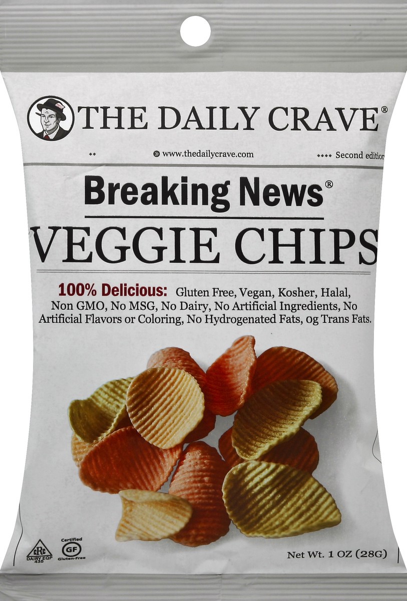 slide 5 of 5, The Daily Crave Chips 1 oz, 1 oz