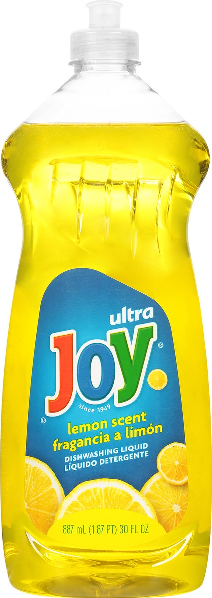 slide 6 of 9, Ultra Joy Lemon Scent Dishwashing Liquid 887 ml, 887 ml