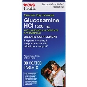 slide 1 of 1, CVS Health One Per Day Glucosamine Tablets, 30 ct