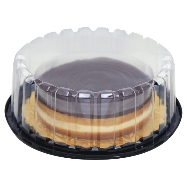 slide 1 of 1, Smart & Final 1 Layer Boston Cream Cake, 20 oz