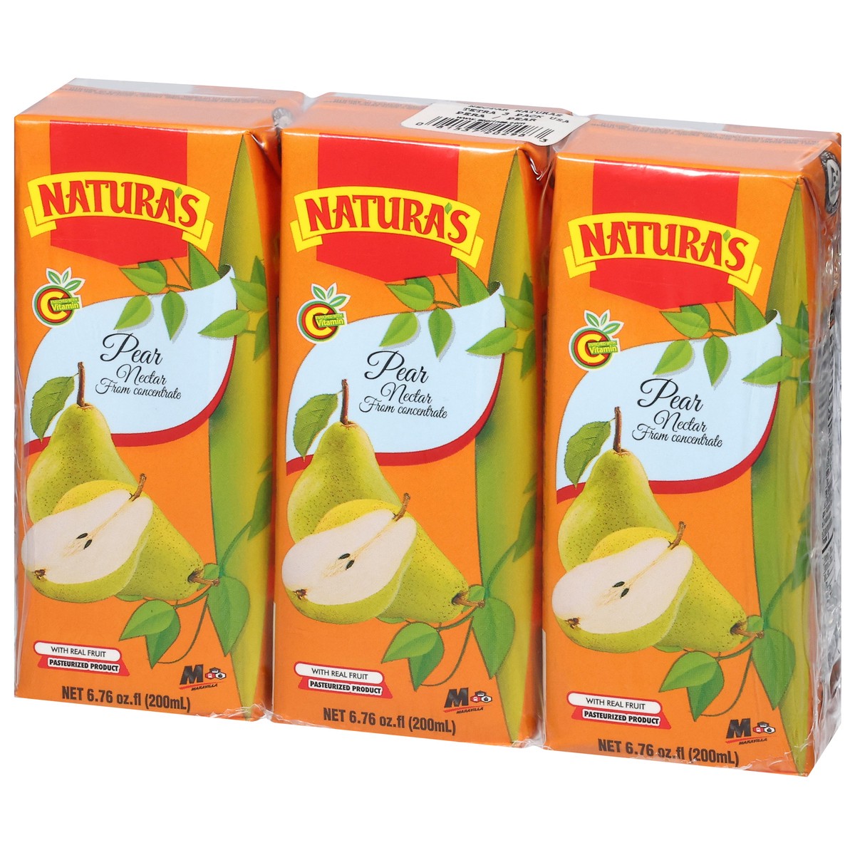 slide 7 of 12, Natura's Pear Nectar from Concentrate 3 - 6.76 fl oz Cartons, 3 ct