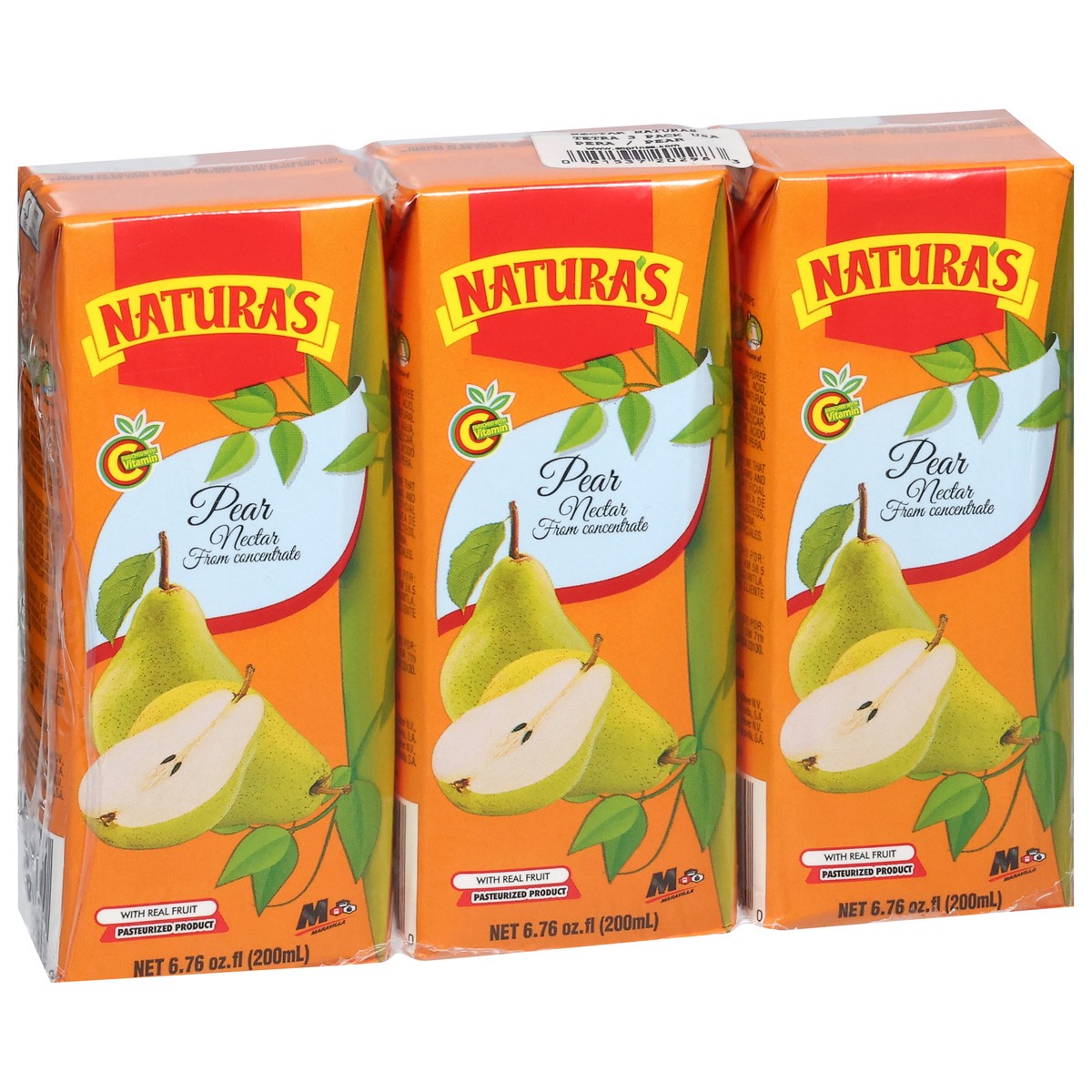 slide 5 of 12, Natura's Pear Nectar from Concentrate 3 - 6.76 fl oz Cartons, 3 ct