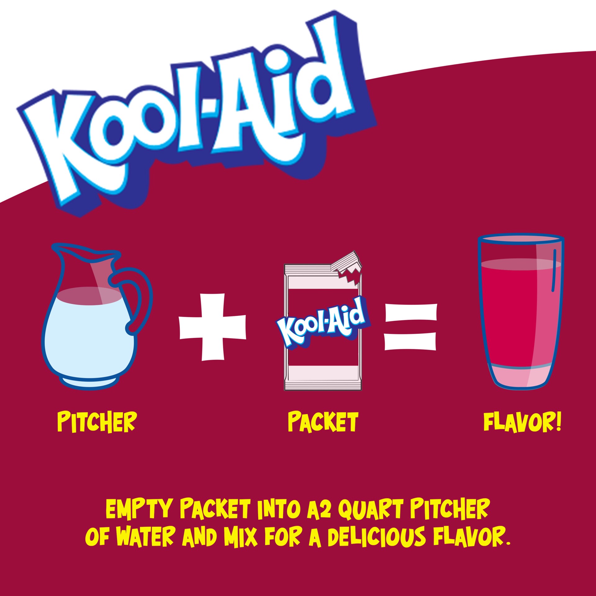 slide 2 of 5, Kool-Aid Unsweetened Black Cherry Powdered Drink Mix, Caffeine Free, 0.13 oz Packet, 0.13 oz