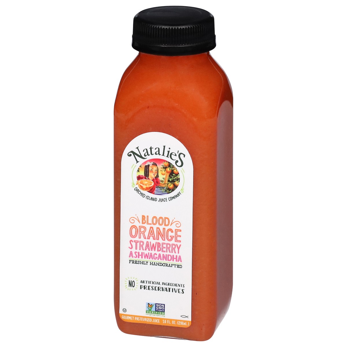 slide 11 of 13, Natalie's Blood Orange Strawberry Ashwagandha Gourmet Pasteurized Juice - 10 fl oz, 10 fl oz