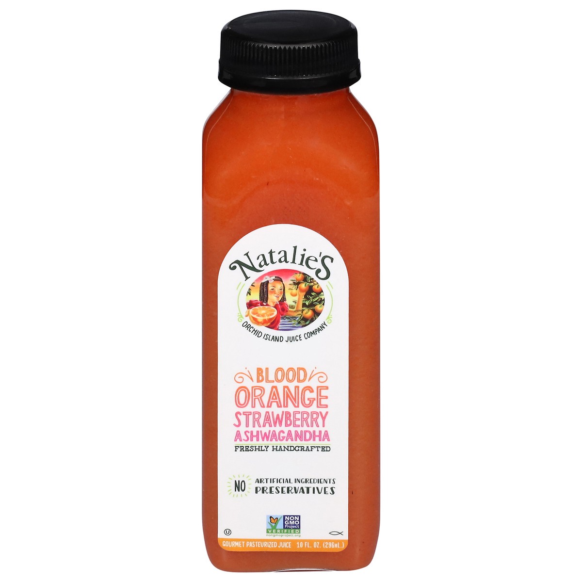 slide 13 of 13, Natalie's Blood Orange Strawberry Ashwagandha Gourmet Pasteurized Juice - 10 fl oz, 10 fl oz