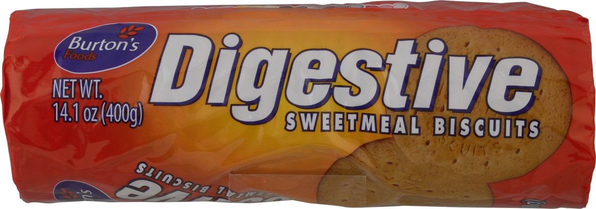 slide 1 of 6, Burton's Digestive Sweetmeal Biscuits 14.1 oz Bag, 14.1 oz