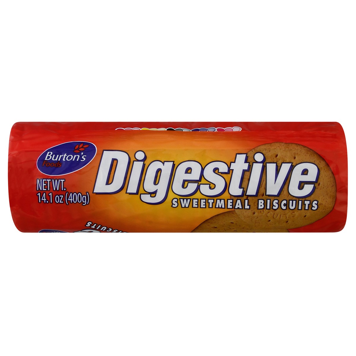 slide 1 of 6, Burton's Digestive Sweetmeal Biscuits 14.1 oz Bag, 14.1 oz